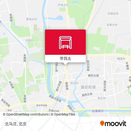 北马庄地图