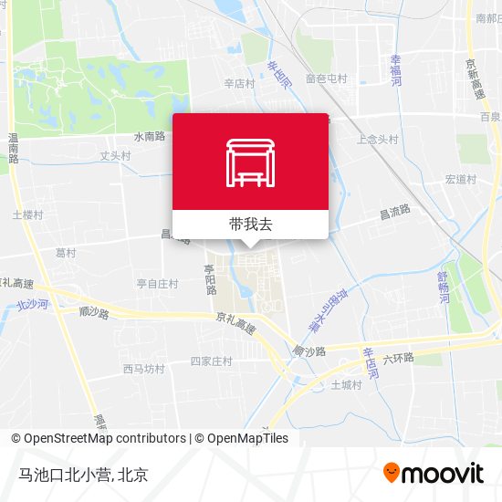马池口北小营地图