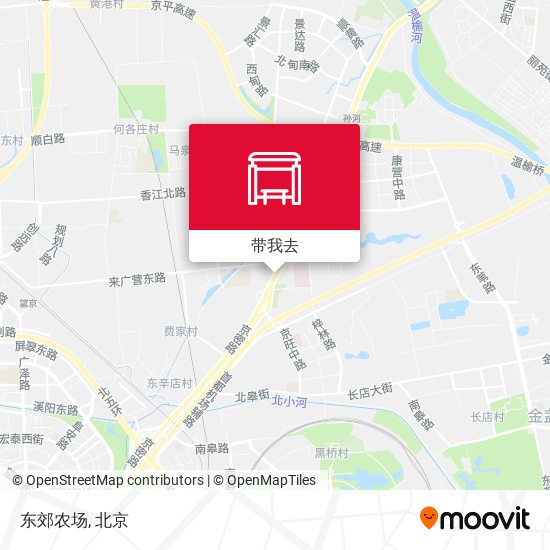 东郊农场地图