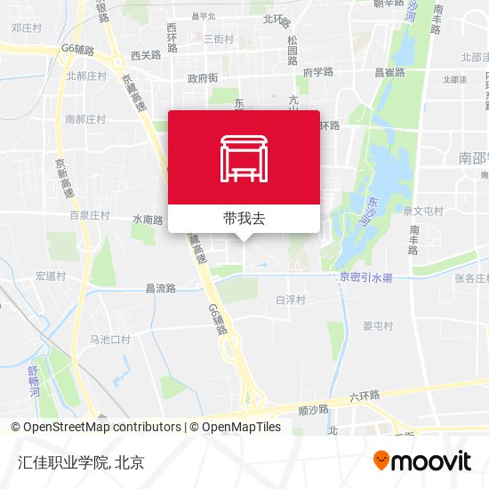 汇佳职业学院地图