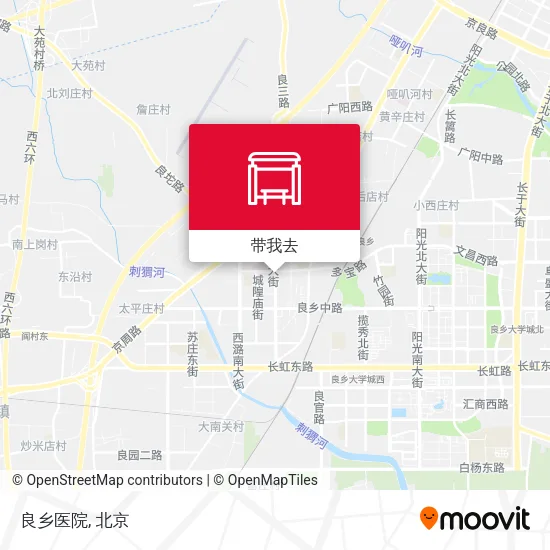 良乡医院地图