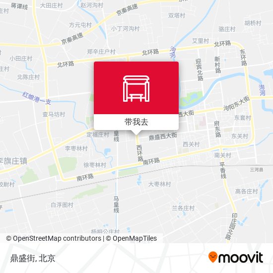 鼎盛街地图