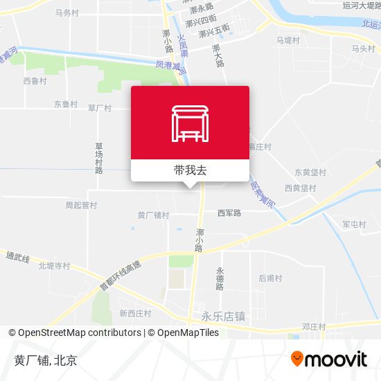 黄厂铺地图