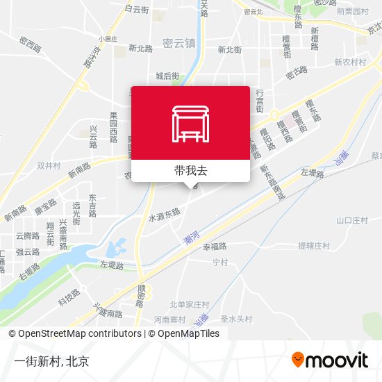 一街新村地图