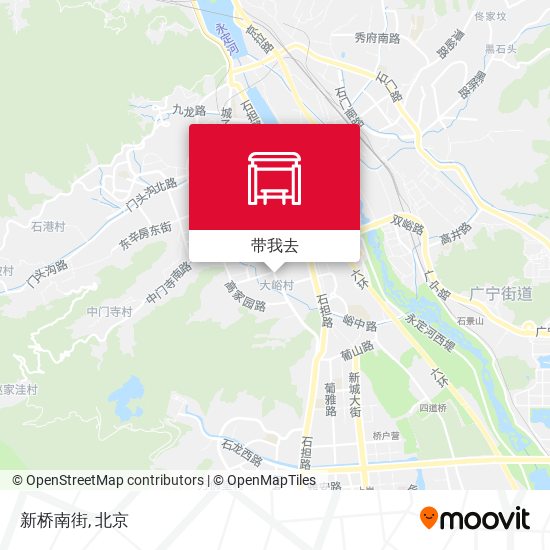 新桥南街地图