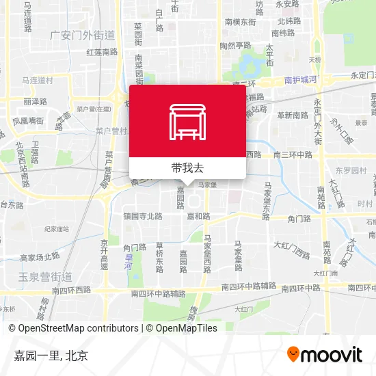 嘉园一里地图