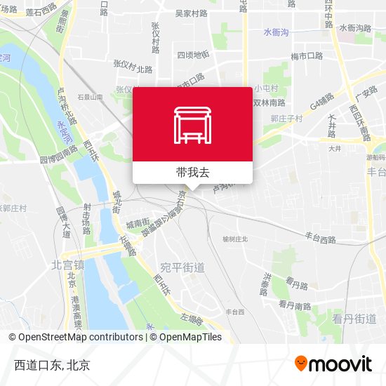 西道口东地图