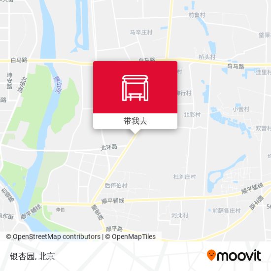 银杏园地图