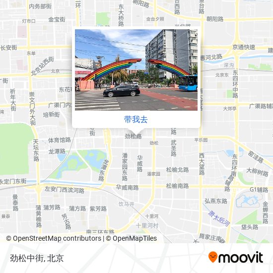 劲松中街地图