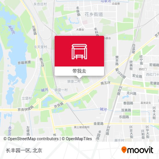 长丰园一区地图