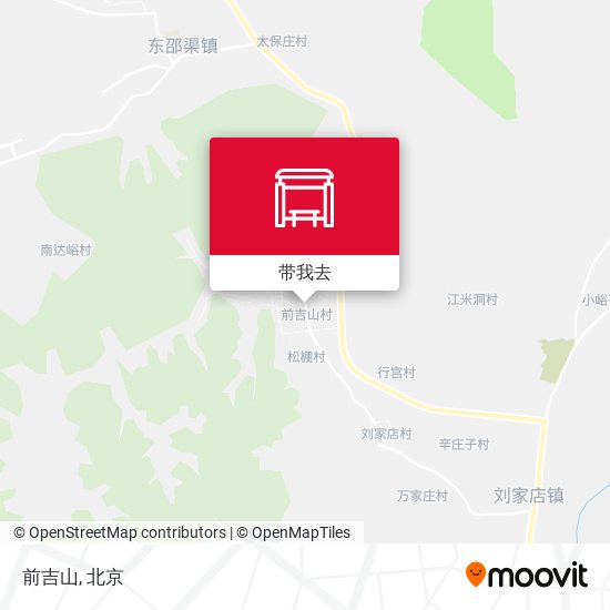 前吉山地图