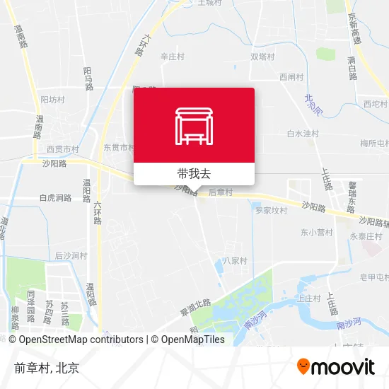 前章村地图