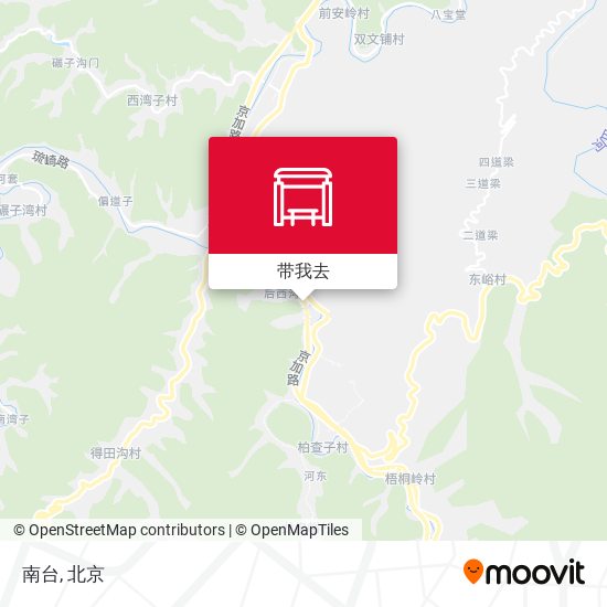 南台地图