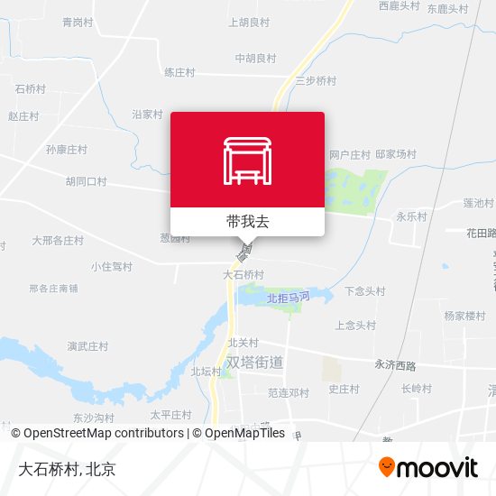 大石桥村地图