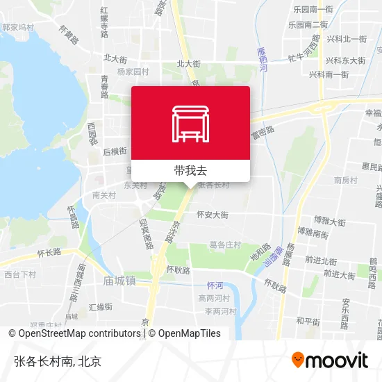 张各长村南地图