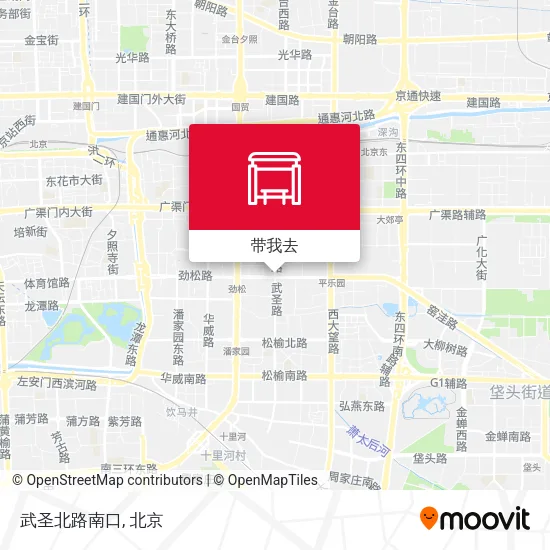 武圣北路南口地图