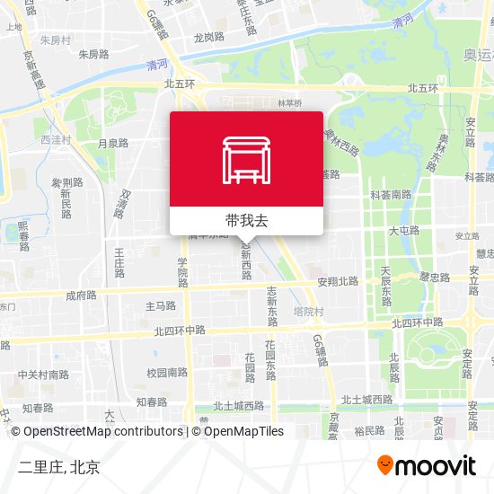 二里庄地图