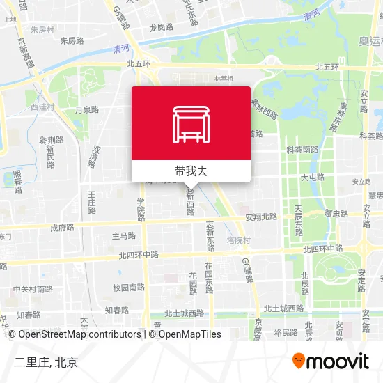 二里庄地图