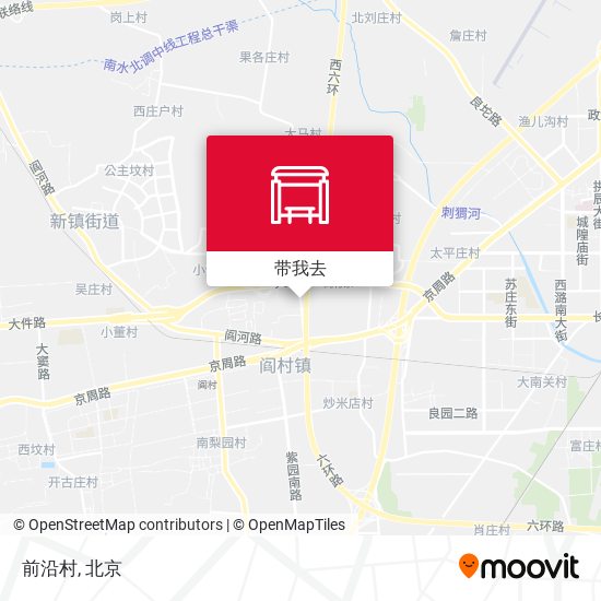 前沿村地图