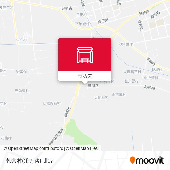 韩营村(采万路)地图