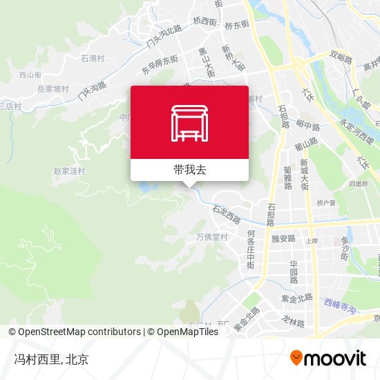 冯村西里地图
