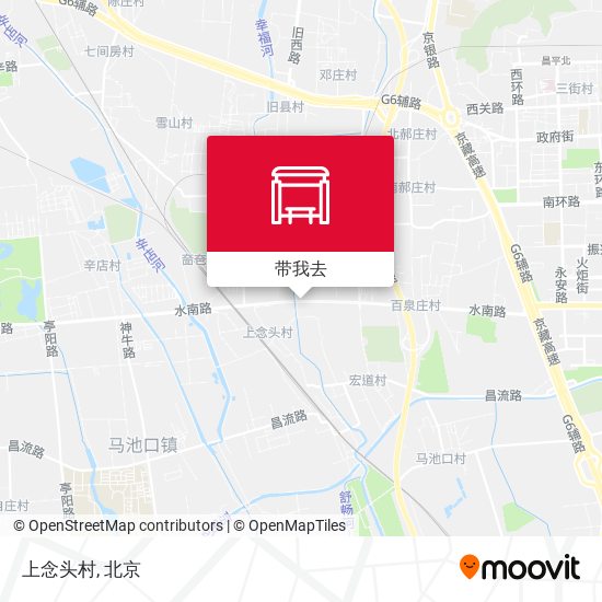 上念头村地图
