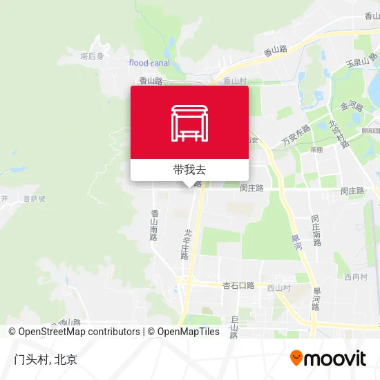 门头村地图