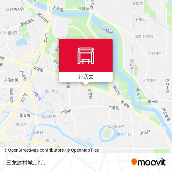三龙建材城地图