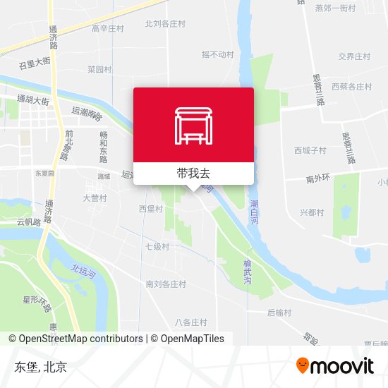 东堡地图