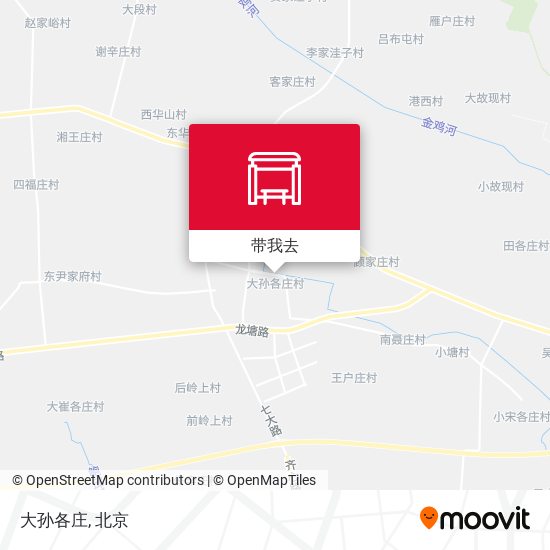 大孙各庄地图