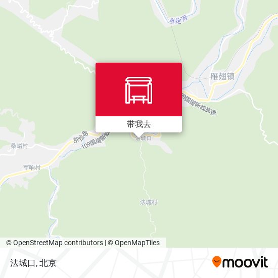 法城口地图