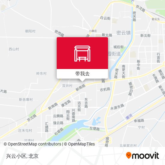 兴云小区地图