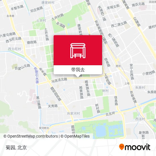 菊园地图