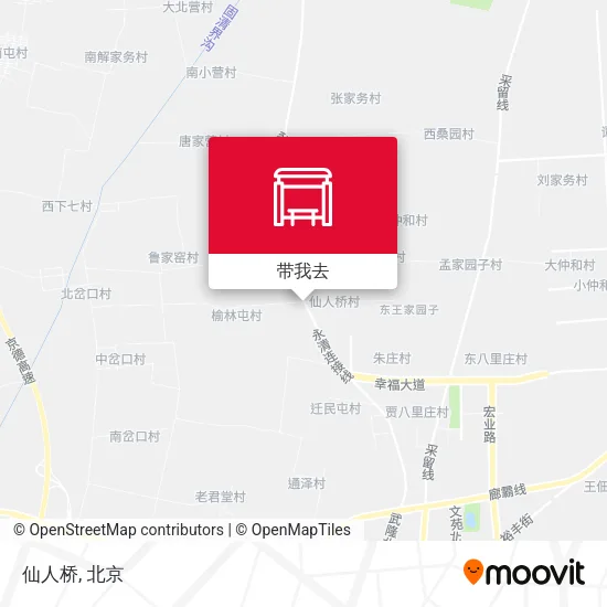 仙人桥地图