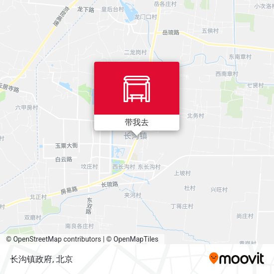 长沟镇政府地图