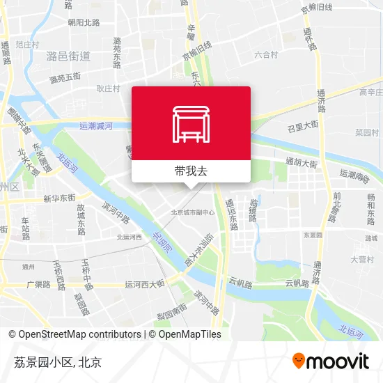 荔景园小区地图