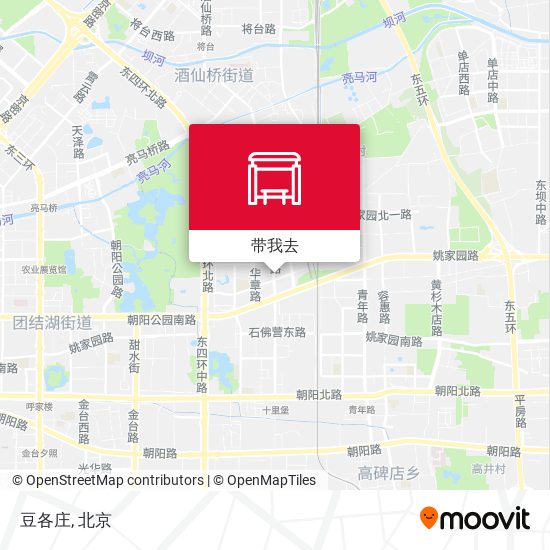 豆各庄地图