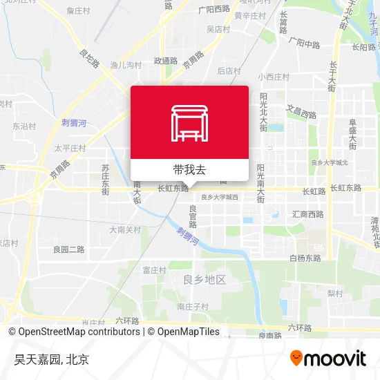 昊天嘉园地图