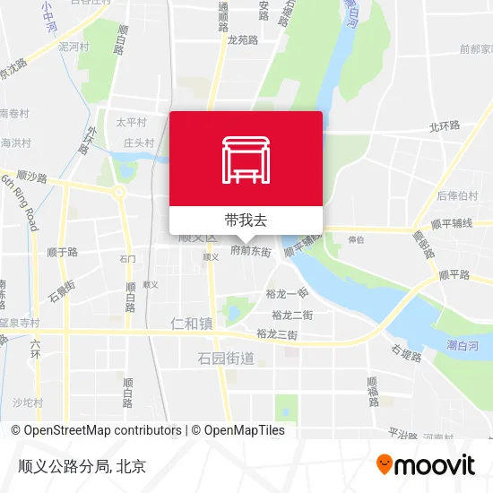顺义公路分局地图