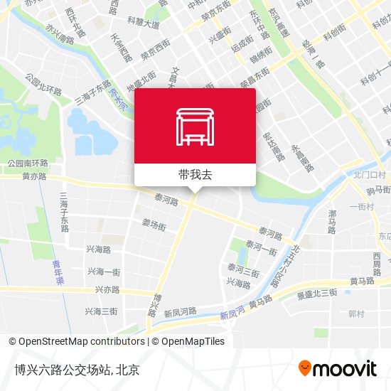 博兴六路公交场站地图