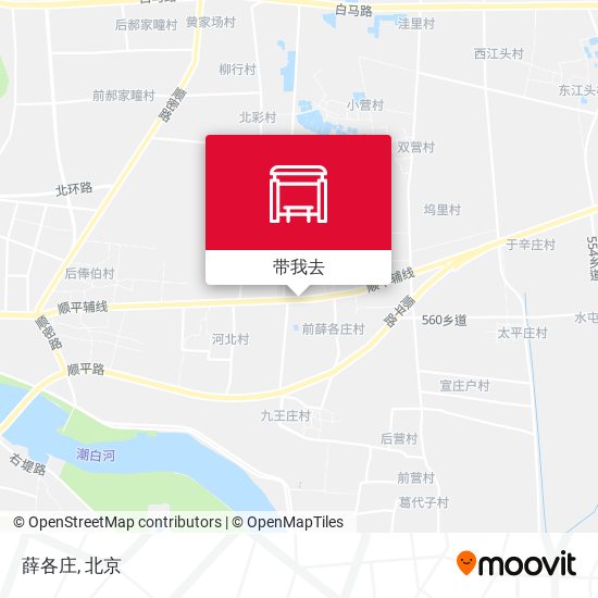 薛各庄地图