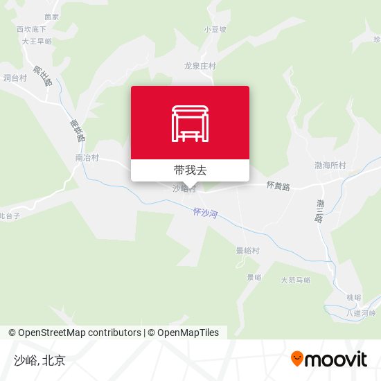 沙峪地图