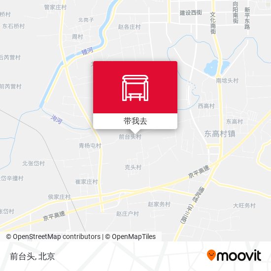 前台头地图
