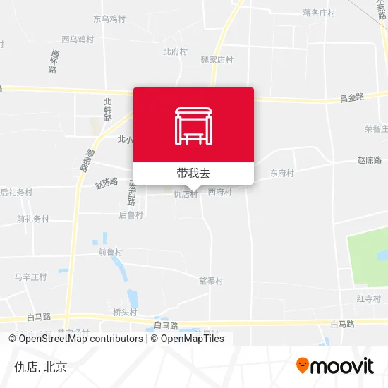 仇店地图