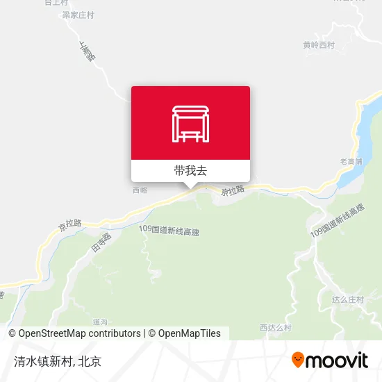 清水镇新村地图