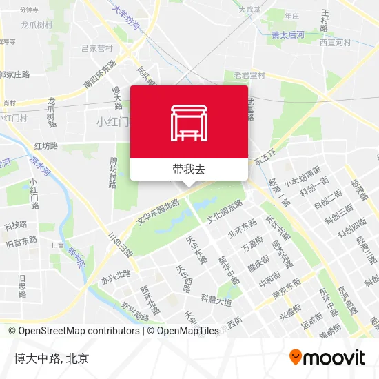 博大中路地图