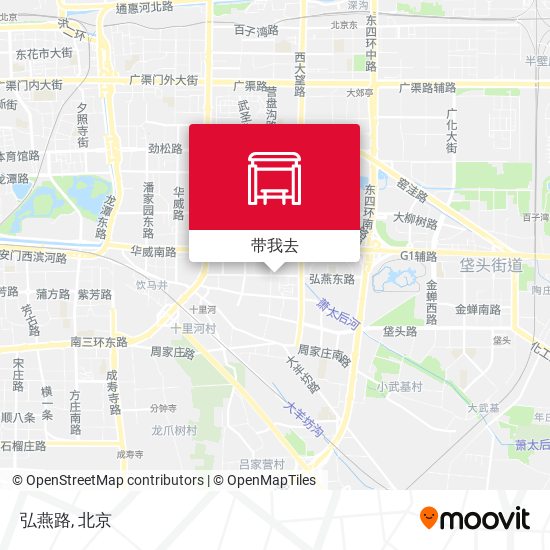 弘燕路地图