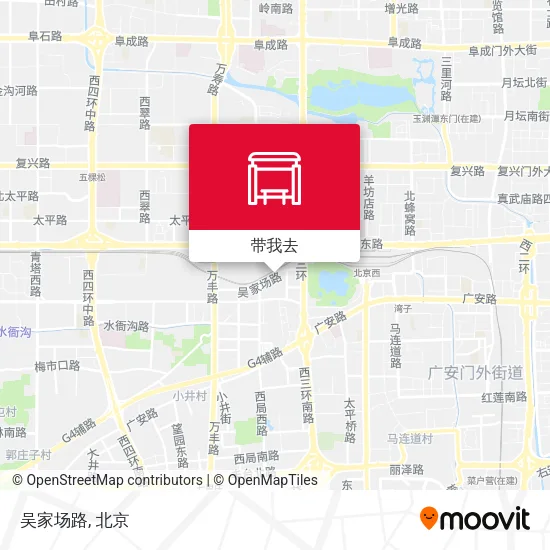 吴家场路地图