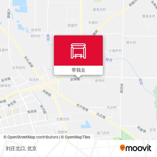 刘庄北口地图