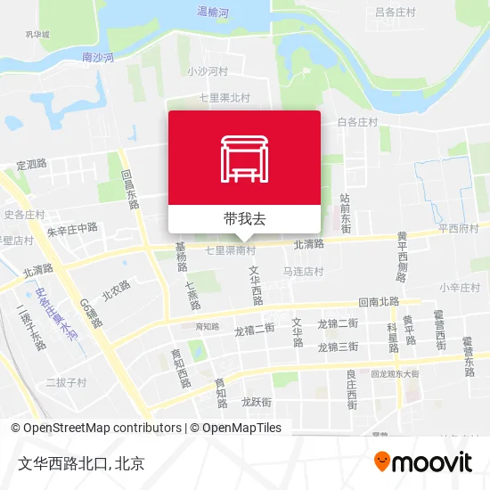 文华西路北口地图